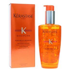 Kerastase Discipline Oleo-Relax Advanced Hair Oil Anti-Frizz Treatment 3.4 Fl Oz